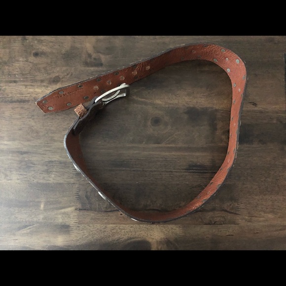 J&M Davidson Belt Cracked Leather Coin Belt main image 8